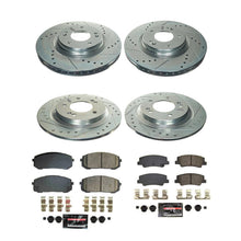 画像をギャラリービューアに読み込む, Power Stop 20-22 Hyundai Sonata Front &amp; Rear Z23 Evolution Brake Kit