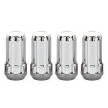 画像をギャラリービューアに読み込む, McGard SplineDrive Lug Nut (Cone Seat) 1/2-20 / 1.60in. Length (4-Pack) - Chrome (Req. Tool)