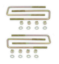 画像をギャラリービューアに読み込む, MaxTrac Rear U-Bolts for 3in/4in Lift Blocks - 12.50in x 2.625in x 9/16in - Set of 4