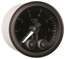 画像をギャラリービューアに読み込む, Autometer Stack 52mm 0-7 Bar M10 Male Pro-Control Fuel Pressure Gauge - Black