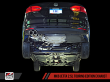 画像をギャラリービューアに読み込む, AWE Tuning Mk6 Jetta 2.5L Touring Edition Exhaust - Polished Silver Tips