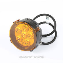 画像をギャラリービューアに読み込む, Rugged Ridge 3.5in LED Light Cover Round Amber