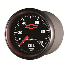 画像をギャラリービューアに読み込む, Autometer Sport-Comp II GM 52mm 0-100 PSI Mechanical Oil Pressure Gauge