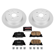 画像をギャラリービューアに読み込む, Power Stop 05-10 Scion tC Rear Z17 Evolution Geomet Coated Brake Kit