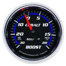 画像をギャラリービューアに読み込む, Autometer Cobalt 52mm 20psi mechanical Boost Gauge
