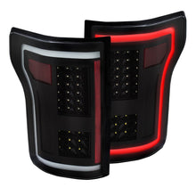 画像をギャラリービューアに読み込む, ANZO 2015-2017 Ford F-150 LED Taillights Black