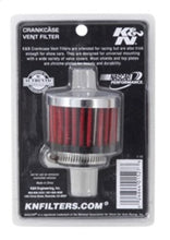 画像をギャラリービューアに読み込む, K&amp;N 1in Flange ID x 2in OD x 1.5 inch H Rubber Base Crankcase Vent Filter