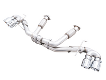 画像をギャラリービューアに読み込む, AWE Tuning 2020 Chevrolet Corvette (C8) Track Edition Exhaust - Quad Chrome Silver Tips
