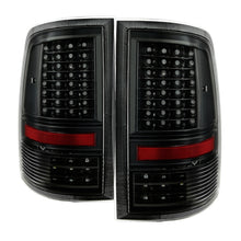 画像をギャラリービューアに読み込む, xTune Dodge Ram 1500 09-14 - Incandescent Only C Shape LED Tail Lights- Black ALT-JH-DR09-LED-CS-BK