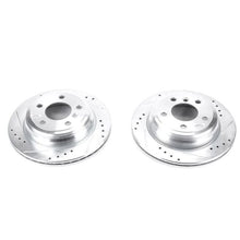 画像をギャラリービューアに読み込む, Power Stop 13-18 BMW 320i xDrive Rear Evolution Drilled &amp; Slotted Rotors - Pair