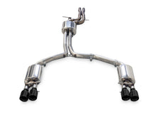 画像をギャラリービューアに読み込む, AWE Tuning Audi C7 A7 3.0T Touring Edition Exhaust - Quad Outlet Diamond Black Tips
