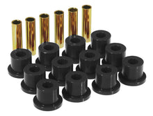 画像をギャラリービューアに読み込む, Prothane 67-87 GM Rear Spring &amp; Shackle Bushings (w/ 1.5in Bushings) - Black
