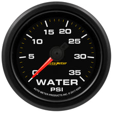 画像をギャラリービューアに読み込む, Autometer Extreme Environment 2-1/16in 35PSI Water Pressure Gauge w/ Warning