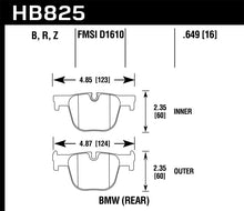 画像をギャラリービューアに読み込む, Hawk 13-15 BMW 335i/335i xDrive / 14-16 BMW 435i/435i xDrive HPS 5.0 Rear Brake Pads