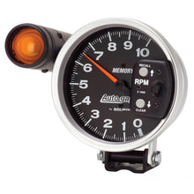 画像をギャラリービューアに読み込む, Autometer 5 inch 10K RPM w/ Monster Shift Lite / Memory Pedestal Tachometer