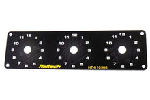 画像をギャラリービューアに読み込む, Haltech Triple Switch Panel w/Yellow &amp; Red Knobs