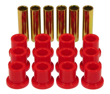 画像をギャラリービューアに読み込む, Prothane 57-72 Ford F100/F150 Rear Spring &amp; Shackle Bushings - Red