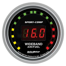 画像をギャラリービューアに読み込む, Autometer Sport-Comp 52mm Digital Wideband Air/Fuel Ratio Street Gauge