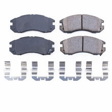 画像をギャラリービューアに読み込む, Power Stop 93-96 Subaru Impreza Front Z17 Evolution Ceramic Brake Pads w/Hardware
