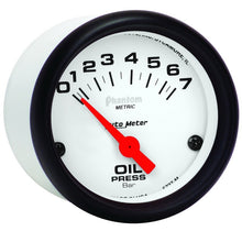 画像をギャラリービューアに読み込む, Autometer Phantom 2-1/16in 0-7 BAR Electric Oil Pressure Gauge