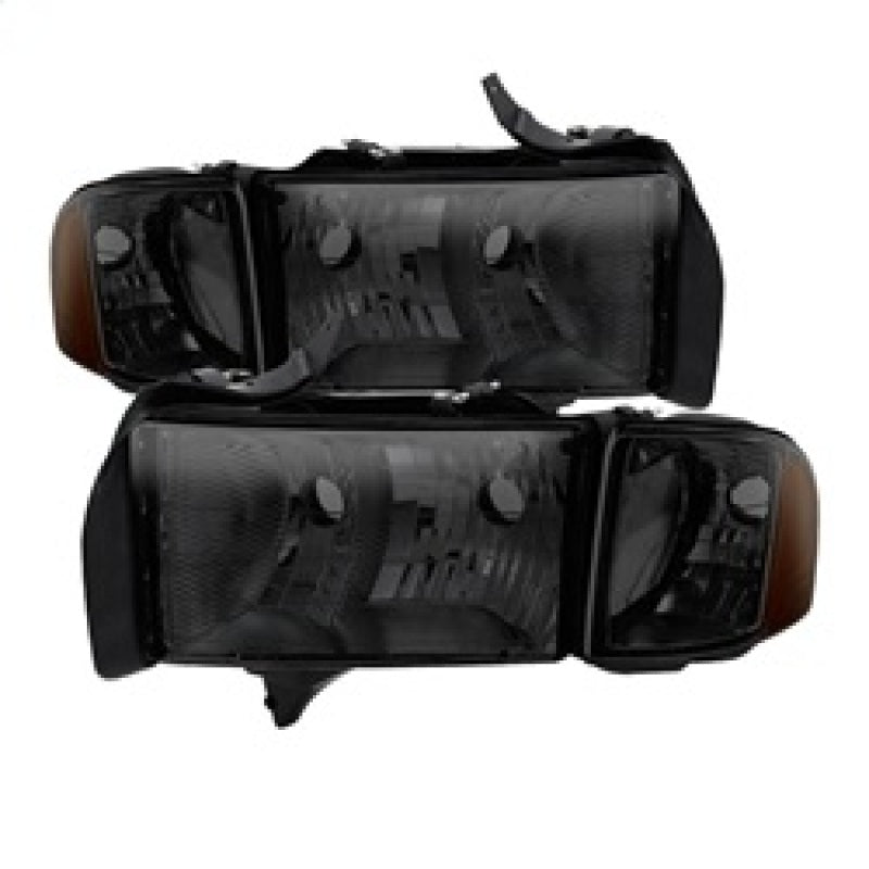 xTune Dodge Ram Sport Model Only 1999-2002 OEM Headlights Smoked HD-JH-DR99-SP-SM