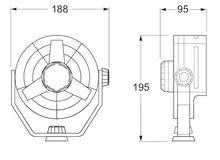 画像をギャラリービューアに読み込む, Hella Fan Turbo 2Speed 12V Blk