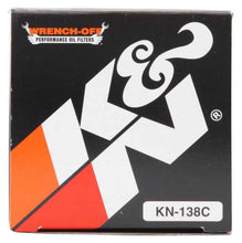 画像をギャラリービューアに読み込む, K&amp;N Suzuki / Arctic Cat / Cagiva / Kawasaki / KYMCO / Aprilia 2.813in OD x 3.221in H Oil Filter