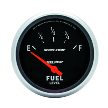 画像をギャラリービューアに読み込む, AutoMeter Gauge Fuel Level 2-5/8in. 0 Ohm(e) to 30 Ohm(f) Elec Sport-Comp
