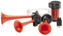 画像をギャラリービューアに読み込む, Hella Triple-Tone Air Horn Kit 12V