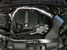 画像をギャラリービューアに読み込む, Injen 11 BMW E82 135i (N55) Turbo/E90 335i Wrinkle Black Tuned Air Intake w/ MR Tech, Air Fusion