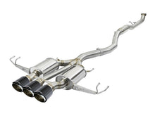 画像をギャラリービューアに読み込む, aFe Takeda 3in 304 SS Cat-Back Exhaust w/ Carbon Fiber Tips 17-18 Honda Civic Type R L4 2.0L (t)