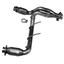 画像をギャラリービューアに読み込む, Kooks 08-14 Ford Expedition/ Navigator 1-5/8 x 2 1/2 Header &amp; Green Catted Y-Pipe Kit