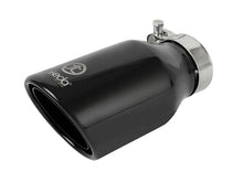 画像をギャラリービューアに読み込む, aFe Takeda 304 Stainless Steel Clamp-On Exhaust Tip 2.5in.Inlet / 4in Outlet - Black