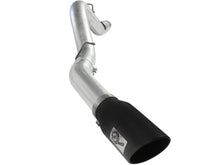画像をギャラリービューアに読み込む, aFe Atlas Exhaust 5in DPF-Back Al Steel 11-13 GM Diesel Trucks V8-6.6L (td) LML (Blk Tip)