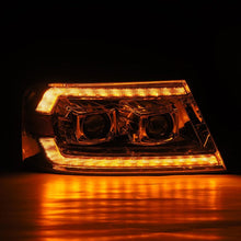 画像をギャラリービューアに読み込む, AlphaRex 06-08 Lincoln Mark LT LUXX-Series LED Projector headlights Black w/ Sequential Signal