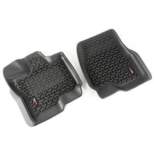 画像をギャラリービューアに読み込む, Rugged Ridge Floor Liner Front Black 2015-2020 Ford F-150 / Raptor / Extended / Super Crew Cab