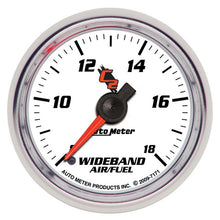 画像をギャラリービューアに読み込む, Autometer C2 2-1/16in Full Sweep Electronic 8:1-18:1 Air/Fuel Ratio Gauge