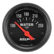 画像をギャラリービューアに読み込む, Autometer Z-Series 52mm 100-250 Degrees F. SSE Water Temp Gauge