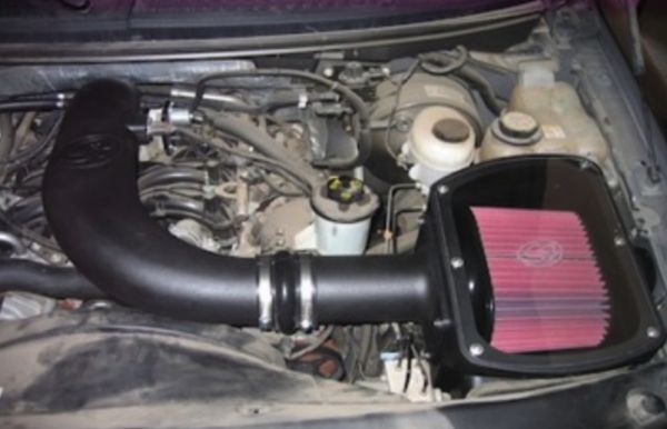 Cold Air Intake For 05-08 Ford F-150 V8-5.4L Red Oiled Filter S&B