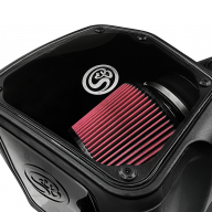 画像をギャラリービューアに読み込む, Cold Air Intake For 07-21 Toyota Tundra V8 5.7L Oiled Cotton Cleanable Red S&amp;B