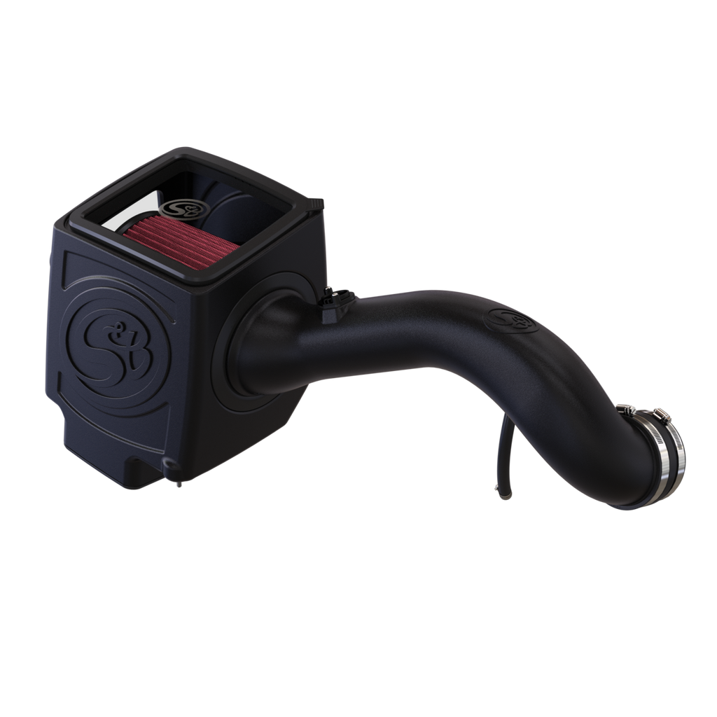 Cold Air Intake For 09-13 Chevrolet Silverado/ Sierra 2500 / 3500 6.0L Cotton Cleanable Red S&B