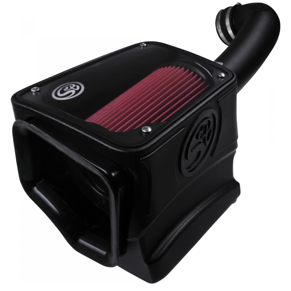 Cold Air Intake For 14-16 Silverado/ Sierra 1500 5.3L, 6.2L, 15-16 Tahoe, Suburban, Yukon (XL)(Denali) 1500 5.3L, 6.2L Cotton Cleanable Red S&B