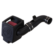 画像をギャラリービューアに読み込む, Cold Air Intake For 11-16 Chevrolet Silverado GMC Sierra V8-6.6L LML Duramax Cotton Cleanable Red S&amp;B