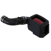 画像をギャラリービューアに読み込む, Cold Air Intake For 11-16 Chevrolet Silverado GMC Sierra V8-6.6L LML Duramax Cotton Cleanable Red S&amp;B