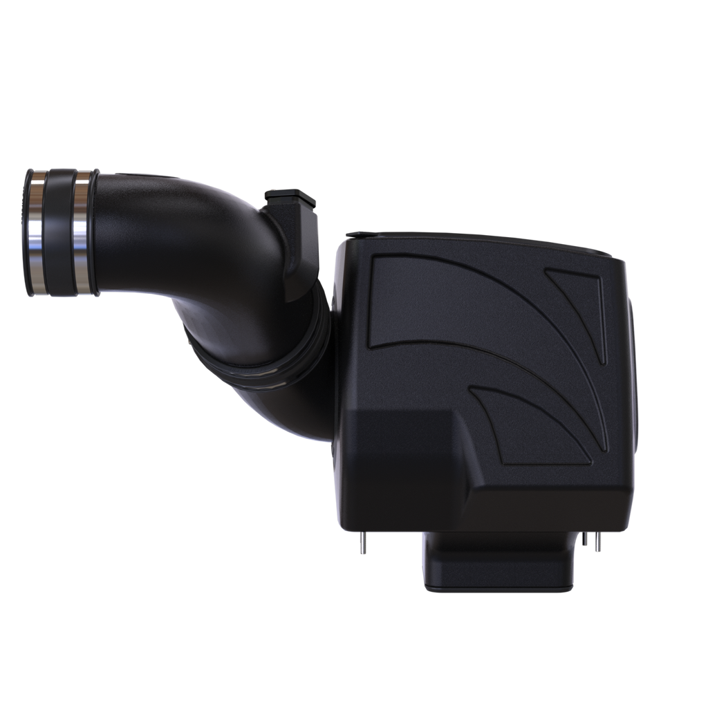 Cold Air Intake For 11-16 Chevrolet Silverado GMC Sierra V8-6.6L LML Duramax Cotton Cleanable Red S&B