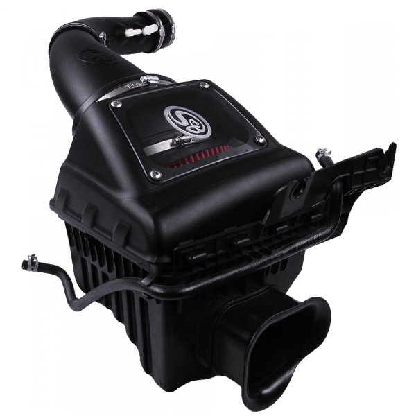 Cold Air Intake For 10-16 Ford F150 V8-6.2L Raptor Oiled Cotton Cleanable Red S&B