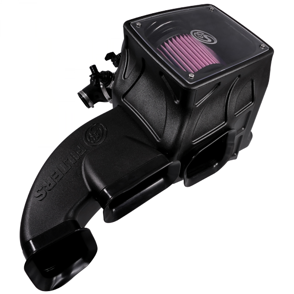 Cold Air Intake For 16-19 Chevrolet Colorado GMC Canyon 2.8L Duramax Cotton Cleanable Red S&B