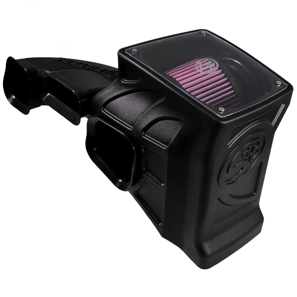 Cold Air Intake For 16-19 Chevrolet Colorado GMC Canyon 2.8L Duramax Cotton Cleanable Red S&B