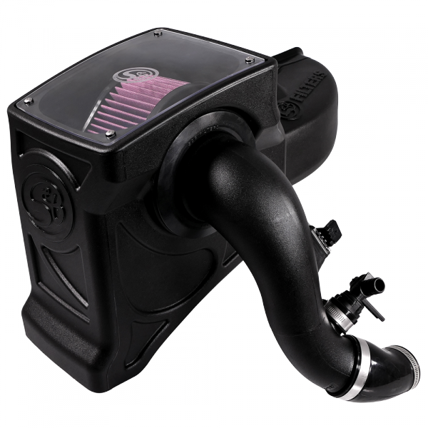 Cold Air Intake For 16-19 Chevrolet Colorado GMC Canyon 2.8L Duramax Cotton Cleanable Red S&B