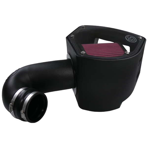 Cold Air Intake For 94-02 Dodge Ram 2500 3500 5.9L Cummins Cotton Cleanable Red S&B